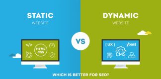 elements that differentiate a dynamic website from a static website. Are these two SEO-friendly?