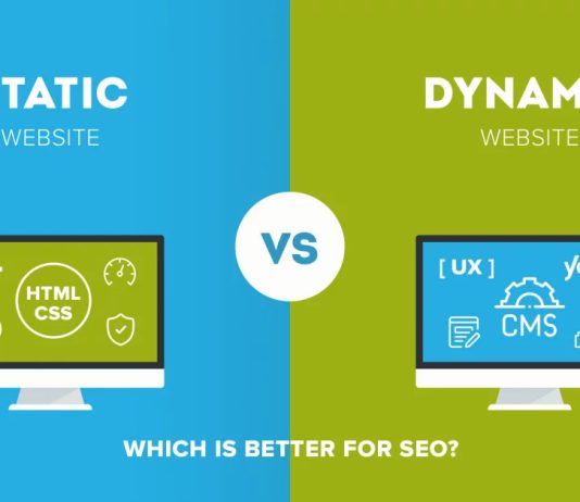 elements that differentiate a dynamic website from a static website. Are these two SEO-friendly?