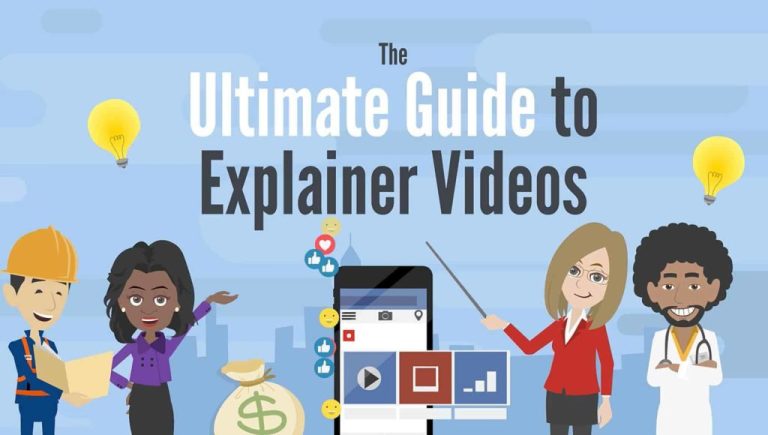 your ultimate guide to know about different types of explainer videos: Animated, in particular