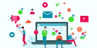 different personnel using social media platforms to their own advantages