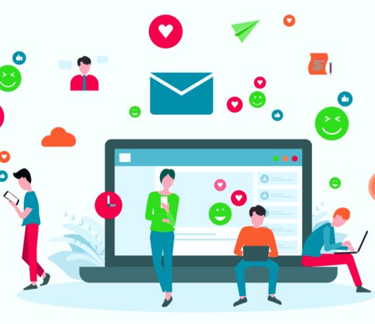 different personnel using social media platforms to their own advantages