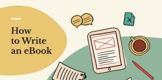 eBook writing tools here and there