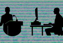 A speaker who speaks and a writer who writes