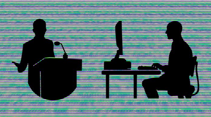 A speaker who speaks and a writer who writes