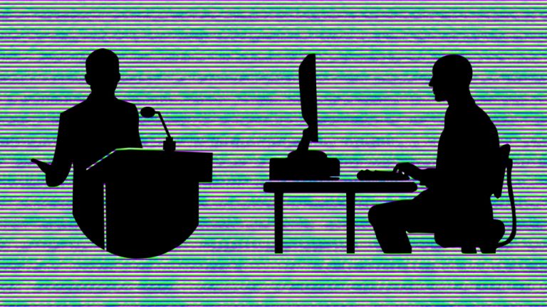 A speaker who speaks and a writer who writes