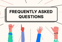 different people raising their hands to ask frequent (common) questions
