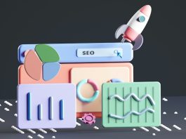 An image showing a boost in SEO (for a website) with high-authority backlinks