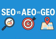 SEO vs. GEO vs. AEO snapshot