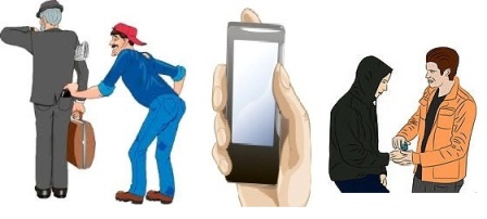 Different forms of street crimes: Mobile snatching and drug abuse