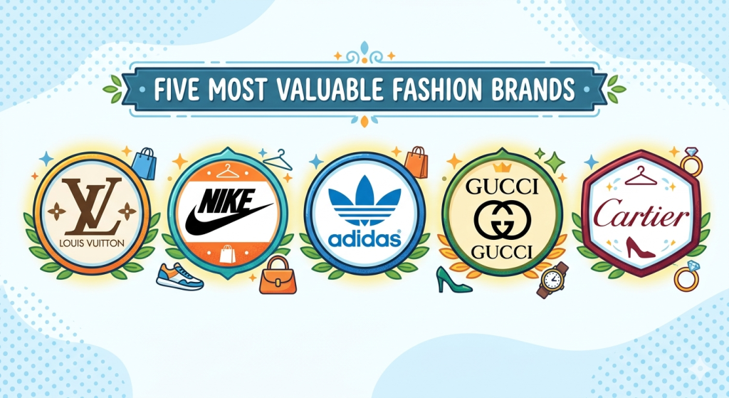 most valuable fashion brands in the world
