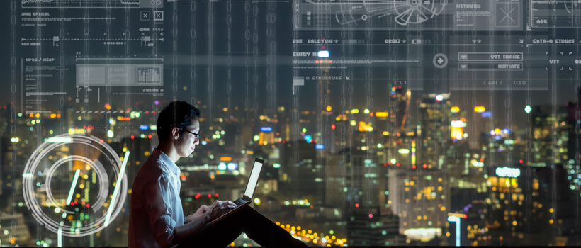 a person using a laptop and exploring current technology trends that are must-follow today
