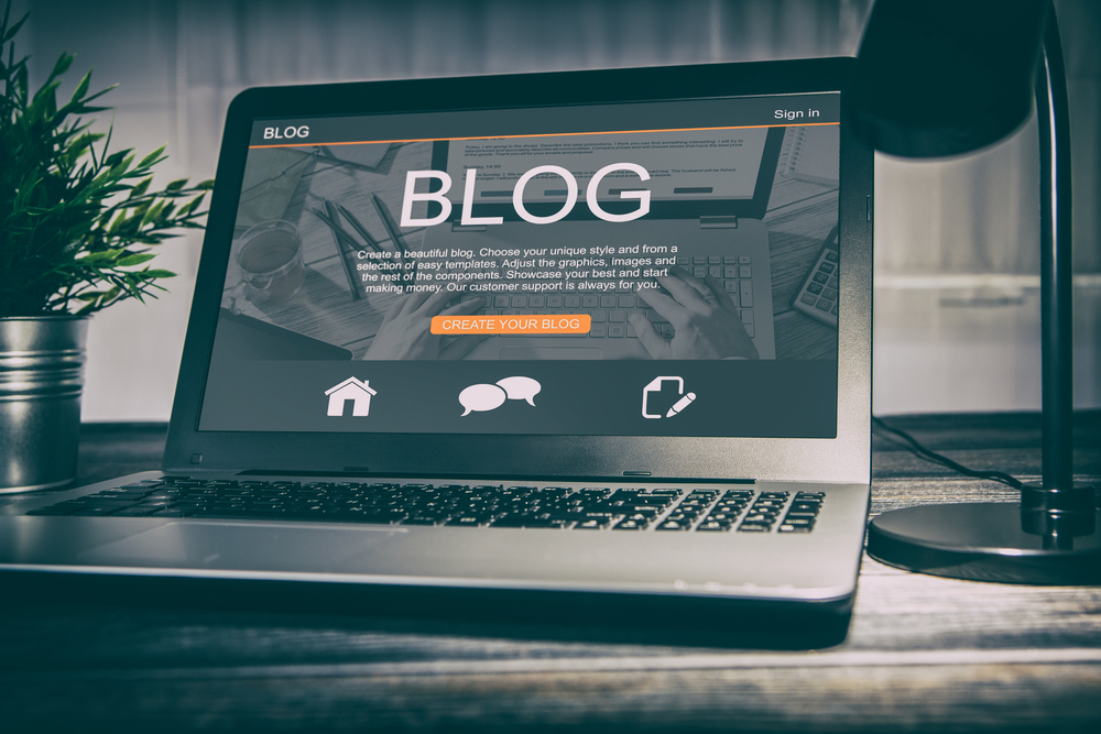 Starting a blog: A low investment business idea