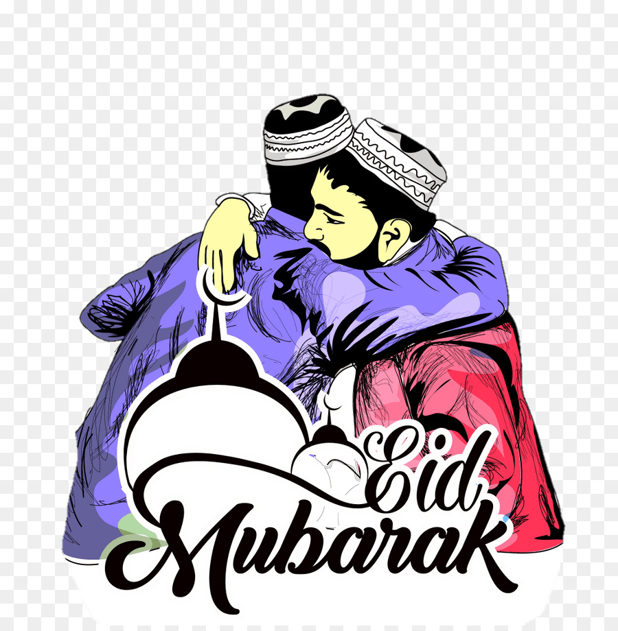 how Muslims celebrate Eid, saying Eid Mubarak and giving a hug to each other