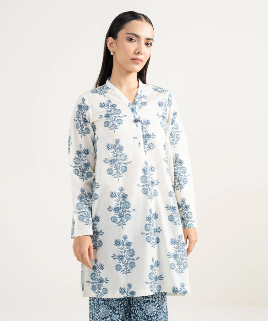 A printed lawn shirt by Sapphire