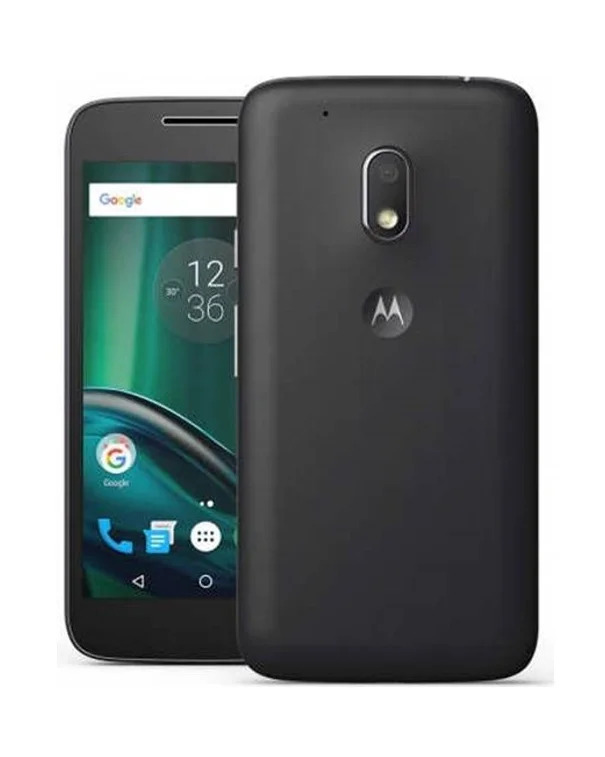 Motorola Moto G4, front and a back picture