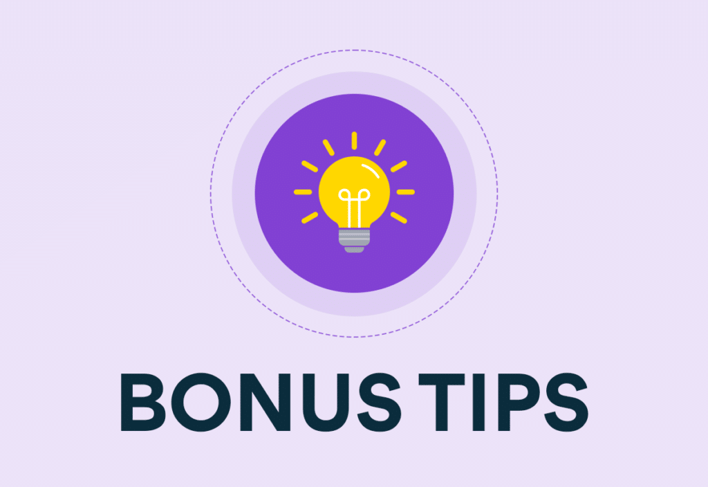 bonus tips
