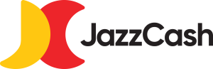a logo of JazzCash, Pakistan's largest mobile wallet
